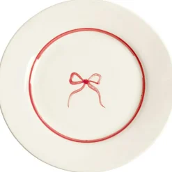 Bow Assiett 22 cm, Svart