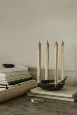 Ferm Living Ljusstakar-Bowl Ljushållare 27 cm,