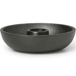 Ferm Living Ljusstakar-Bowl Single Ljusstake, Aluminium