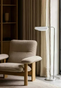 Audo Copenhagen Fåtöljer-Brasilia Fåtölj, Naturlig Ek / Sheepskin Nature