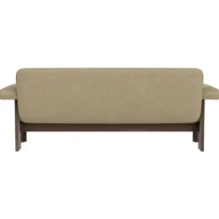 Audo Copenhagen 2-Sitssoffor-Brasilia 2-Sitssoffa, Mörkbetsad Ek / Sheepskin Nature