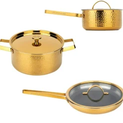 Vargen & Thor Grytset & Kastrullset-Brassa Grytset 3 Delar