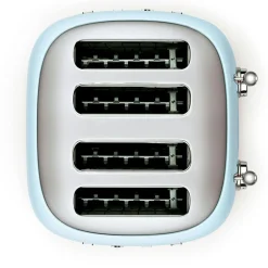 Brödrost 4 Skivor, Svart