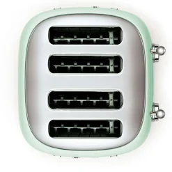 Brödrost 4 Skivor, Svart