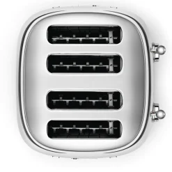 Brödrost 4 Skivor, Svart