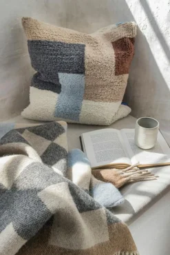 Mette Ditmer Prydnadskuddar & Fodral-Brick Kuddfodral 50x50 cm, Olivgrön