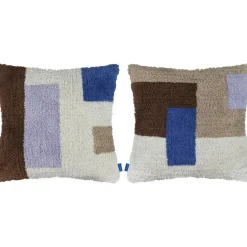 Mette Ditmer Prydnadskuddar & Fodral-Brick Kuddfodral 50x50 cm, Olivgrön