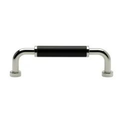 Brohult M Handtag CC 96 mm, Förnicklad/Svart