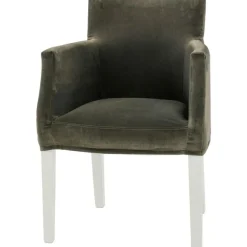 Brooklyn Stol Lös Klädsel, Nat.Ek/Omega Graphit 51