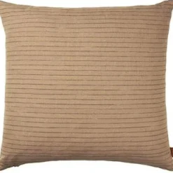 Ferm Living Prydnadskuddar & Fodral-Brown Kuddfodral Lines 50x50 cm