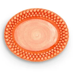 Mateus Övriga Tallrikar & Fat|Assietter-Bubbles Oval Tallrik 20 cm, Sand