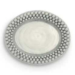 Mateus Övriga Tallrikar & Fat|Assietter-Bubbles Oval Tallrik 20 cm, Sand