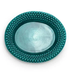 Bubbles Ovalt Fat 35 cm, Sand