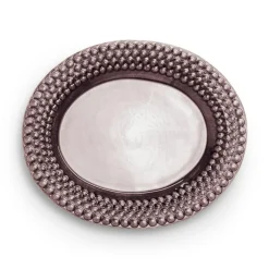 Bubbles Ovalt Fat 35 cm, Sand