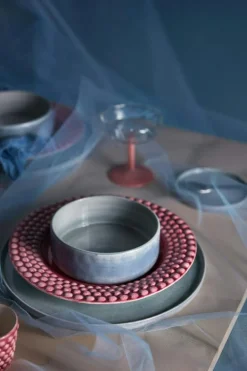 Bubbles Sopptallrik 25 cm, Grå