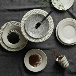 Bubbles Sopptallrik 25 cm, Grå