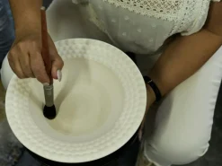 Bubbles Sopptallrik 25 cm, Grå