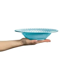 Bubbles Sopptallrik 25 cm, Grå