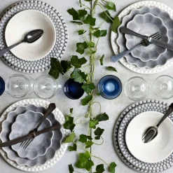 Bubbles Sopptallrik 25 cm, Grå