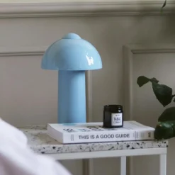 Buddy Bordslampa Portabel, Ljusblå