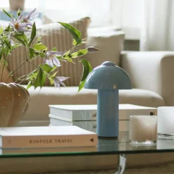 Buddy Bordslampa Portabel, Ljusblå