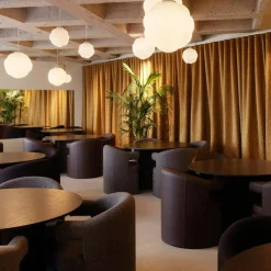 Bue Matbord Ø120 cm, Ek