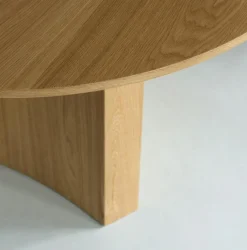 Bue Matbord Ø120 cm, Ek