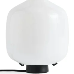 Buoy Glass Bordslampa Vit / Soft Black 20 cm