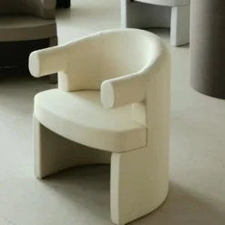 Burra Stol, Ultra Läder Grå 41585