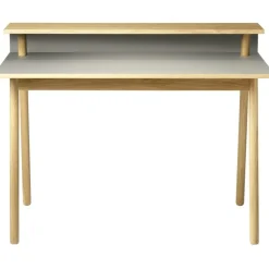 FDB Møbler Skrivbord-C68 Nørrebro Skrivbord Ek, Mushroom