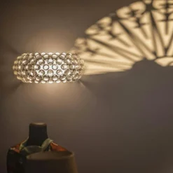 Caboche Plus Piccola Vägglampa, Transparent