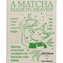 Cafe Kitsuné x Printworks Matchakit