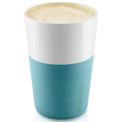 Cafe Lattemugg 2-pack 36 cl, Elephant Grey