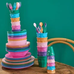 RICE Skedar-Caffelatte-Sked Melamin 6-pack, Show Your True Colors