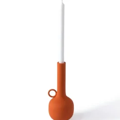 Polspotten Ljuslyktor-Candle Holder Spartan Orange M