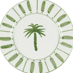 Cannes Assiett 22 cm, Gul