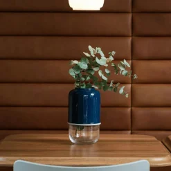 Capsule Vas, Marinblå 28 cm