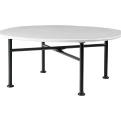 Carmel Soffbord 75x75 cm, Semi Matt Clam White