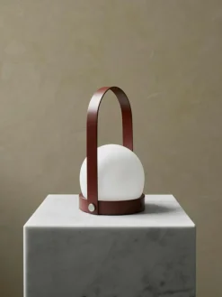 Carrie Lampa Portabel IP44, Röd