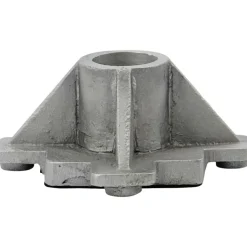 Castle Ljusstake Antik Aluminium, 9x9 cm