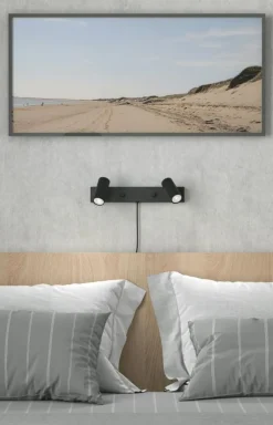 Belid Sänglampor|Vägglampor-Cato Double Vägglampa, Mässing