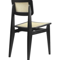C-Chair Dining Chair, Black oak/Cane