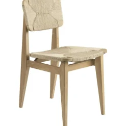 C-Chair Stol, Papperssnöre / Oljad Valnöt