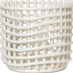 Ferm Living Korgar-Ceramic Korg , 21 cm