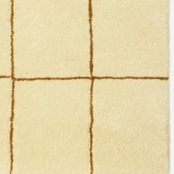 Chhatwal & Jonsson Ullmattor|Tuftade Mattor-Chakra Rug, Off White Matta 180x270 cm, Cactus Green