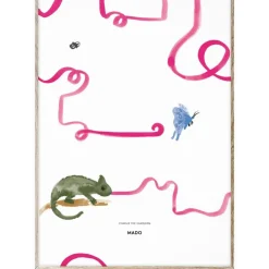 MADO Posters-Charlie the Chameleon Poster, 50x70 cm