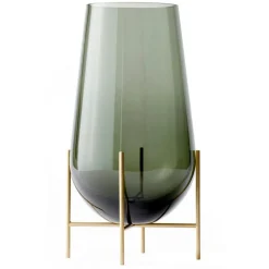 Audo Copenhagen Vaser-Échasse Vas M, Smoked/ Brass