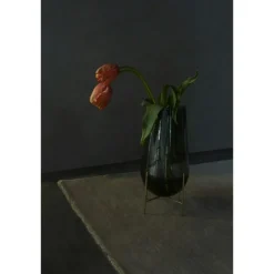 Audo Copenhagen Vaser-Échasse Vas M, Smoked/ Brass