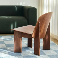 HAY Slätvävda Mattor|Ullmattor-Check Ullmatta 200x300 cm, Grå