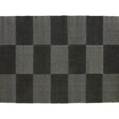 HAY Slätvävda Mattor|Ullmattor-Check Ullmatta 200x300 cm, Grå